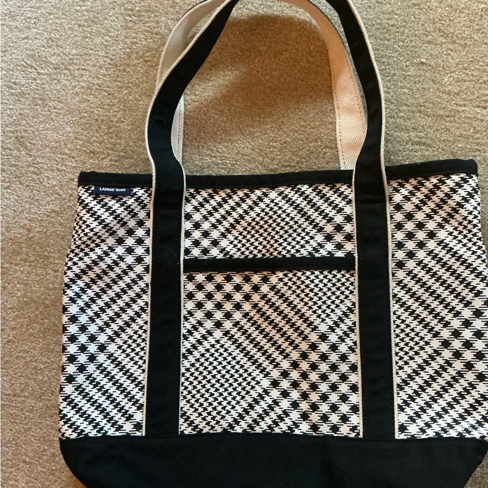 Lands End Tote and Wristlet NWOT